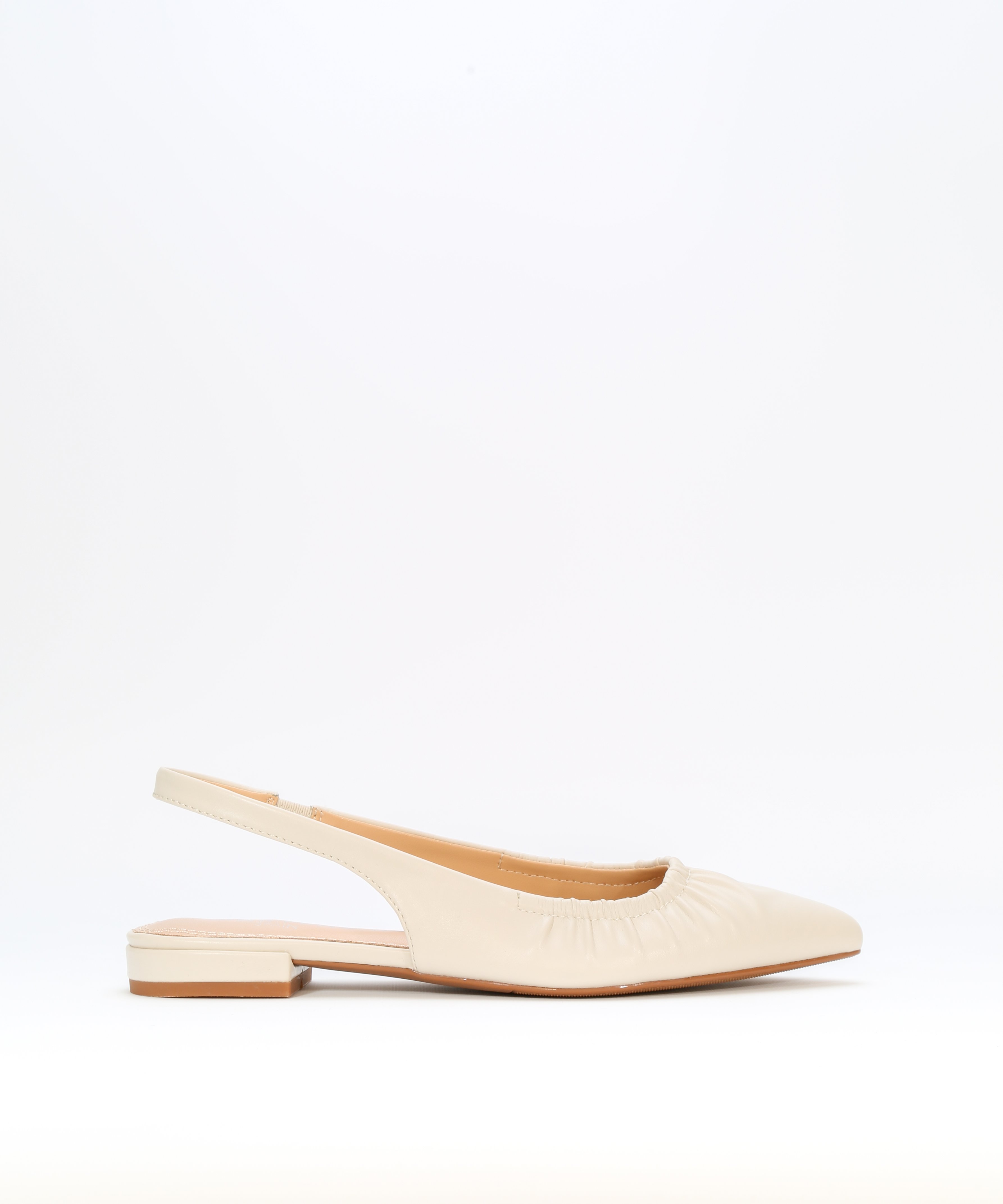 Sapato aberto atr&aacute;s pontiaguda image number null